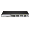 D-Link Web Smart 24-Port 10/100 PoE Switch, With (2) 10/100/1000 Base-T Ports and 2 Combo SFP Slots (DES-1210-28P)