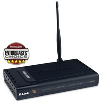 D-Link Wireless Gaming Router, 4-Port Gigabit Switch, 802.11g, 108Mbps, 5dBi