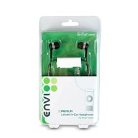 D-Link ENVI NVI-1500 White Premium Lanyard In-Ear Headphones for iPod� nano
