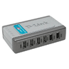 D-Link 4-Port USB 2.0, 3-Port Firewire Combo Hub